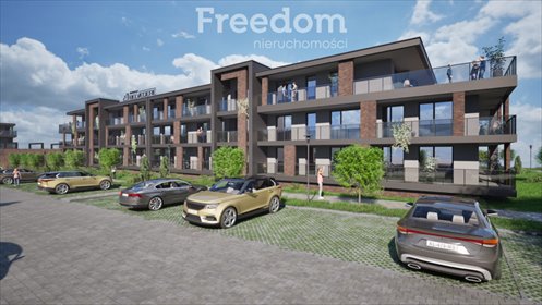 Zapraszam do mieszkania 43,61 m² w Malborku z tarasem i nowoczesnym designem mieszkanie Malbork, Mazurów