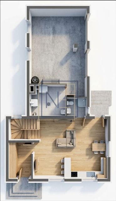 Polecam nowoczesny dom z poddaszem 152 m² w Zielonce dom Białe Błota, Zielonka