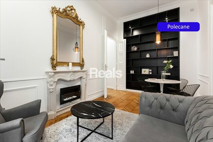 Eleganckie 53 m2 apartament w kamienicy, cicha lokalizacja mieszkanie Warszawa, Śródmieście, Bagatela
