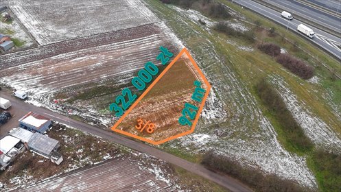 działka na sprzedaż 921m2 działka Poznań, Krzesiny, Krzesiny, Rudzka