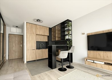 Nowoczesna kawalerka 33,52 m² (Długa, Szczepin) z balkonem mieszkanie Wrocław, Szczepin, Długa