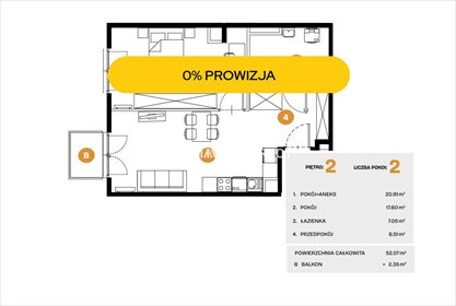 Nowoczesne 2-pokojowe mieszkanie z ogródkiem i tarasem mieszkanie Kraków, Bronowice, Bronowice, Na Błonie
