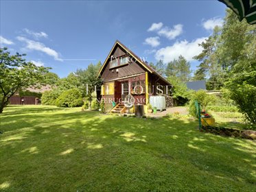 Dom całoroczny 83 m² w Pobłociu, blisko jeziora dom Pobłocie, Nagietkowa