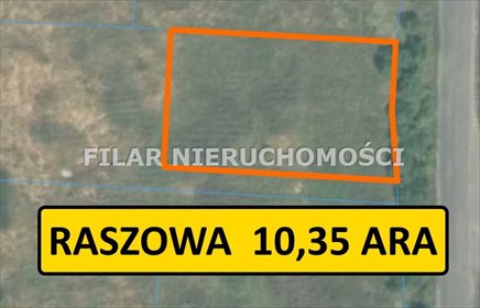 działka na sprzedaż 1035m2 działka Raszowa