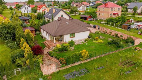 Polecam przestronny dom 160 m² z ogrodem i garażem w Dobrzyniewie Dużym dom Dobrzyniewo Duże, Nowe Aleksandrowo