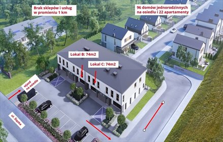 lokal użytkowy na sprzedaż 74m2 lokal użytkowy Łódź, Śląska