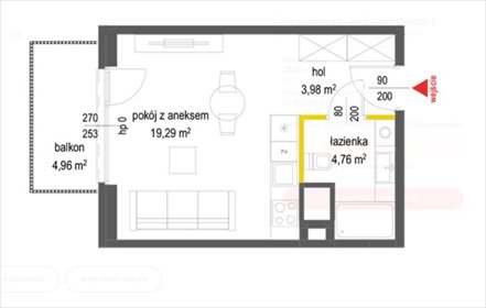 Nowe 29 m2 z oddzielną kuchnią, bez PCC! mieszkanie Warszawa, Włochy, Raków, Łopuszańska