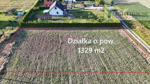 Działka budowlana z mediami - 10 km od Tczewa działka Malenin, Złota
