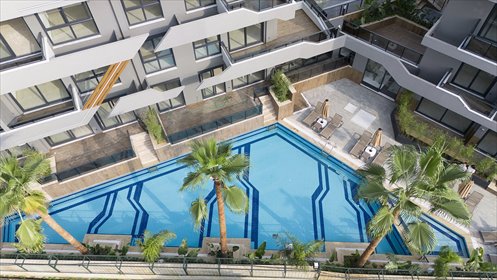 2-pokojowy apartament z basenem i udogodnieniami mieszkanie Alanya, Cikcilli, Alanya, Antalya