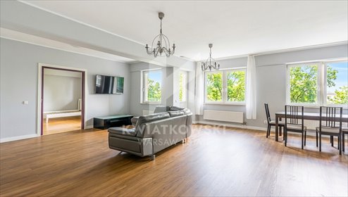 Przestronny apartament 178 m² z tarasem i basenem (Mokotów) mieszkanie Warszawa, Mokotów, Jana III Sobieskiego