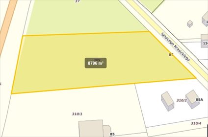 działka na sprzedaż 8800m2 działka Radomsko