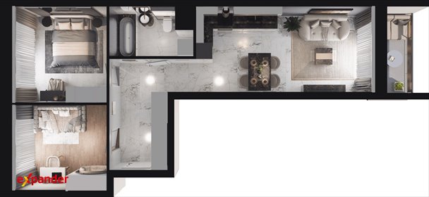 mieszkanie na sprzedaż 60m2 mieszkanie Poznań, Ławica, Bułgarska