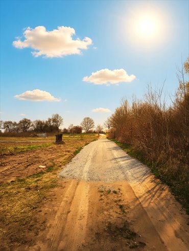 Działka budowlana 1035 m² z warunkami zabudowy, ogrodzona działka Stara Dąbrowa