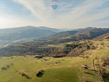 działka na sprzedaż 2578m2 działka Szczawnica, Pod Sadami