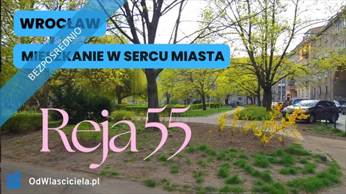 mieszkanie na sprzedaż 71m2 mieszkanie Wrocław, Śródmieście, Reja 55