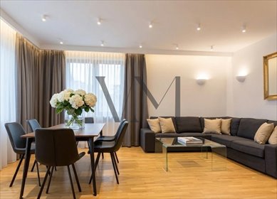 Apartament 130 m2 - 4 pokoje - klimatyzacja - patio i garaż mieszkanie Warszawa, Śródmieście, Leona Kruczkowskiego