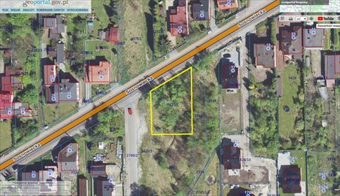 działka na sprzedaż 742m2 działka Dąbrowa Górnicza, Rzeczna