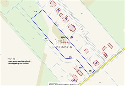 działka na sprzedaż 6134m2 działka Robercin, Podskarbińska