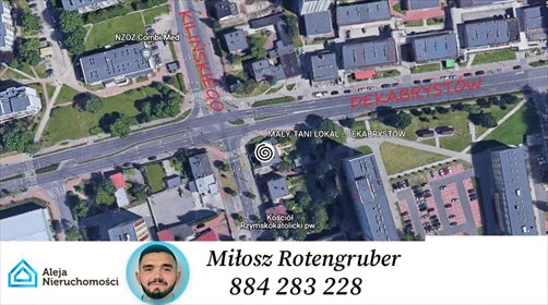 lokal użytkowy na wynajem 18m2 lokal użytkowy Częstochowa, Tysiąclecie, Dekabrystów