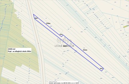 Działka pod zabudowę w Miętne - 32 945 m2. działka Miętne