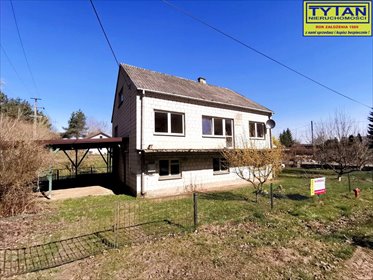 Dom z dużym poddaszem i piwnicą w Siemień-Rowy dom Siemień-Rowy