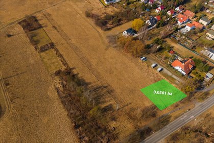 działka na sprzedaż 501m2 działka Wrocław, Pawłowice, Pawłowice, Krokusowa