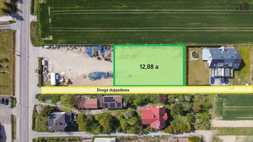 Działka 1288 m² pod zabudowę w Strzeszkowicach Dużych działka Strzeszkowice Duże