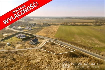 działka na sprzedaż 1081m2 działka Miękinia, Klęka