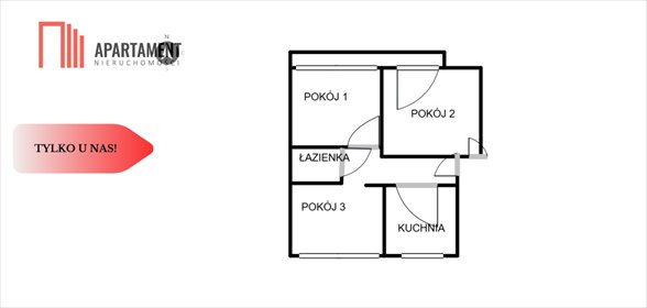 Przestronne 3-pokojowe mieszkanie na sprzedaż w Iławie mieszkanie Iława