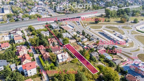 działka na sprzedaż 765m2 działka Łomianki