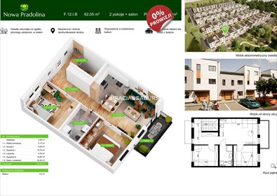 mieszkanie na sprzedaż 62m2 mieszkanie Tarnów, Zabłocie, Skrzyszowska