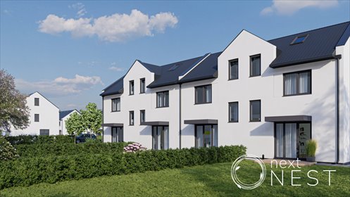 Segment bliźniakowy 87,58 m2 z ogródkiem i parkingiem dom Marylka