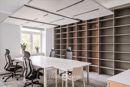 Przestronne biuro 84 m² w Warszawie (kamienica 1938) lokal użytkowy Warszawa, Śródmieście Solec, Szara
