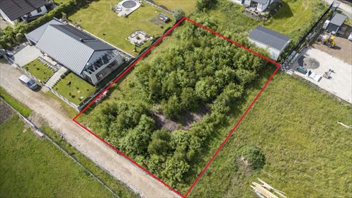Na sprzedaż działka 1225 m² pod dom jednorodzinny w Przyjaźni działka Przyjaźń, Żukowska