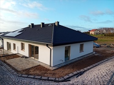 Bliźniak 98,24 m² z dużą działką - polecam dom Brodnica, Kominy