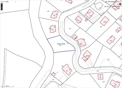 działka na sprzedaż 835m2 działka Jedlina-Zdrój, Północna