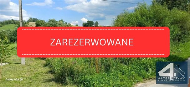 Działka budowlano-rolna 23,6 arów w Królówce - polecam! działka Królówka