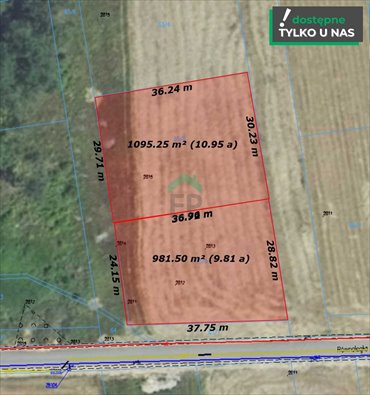 Dwie działki z warunkami zabudowy w Klepaczce, 981 m² każda działka Klepaczka