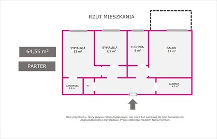 mieszkanie na sprzedaż 65m2 mieszkanie Katowice, Kolista