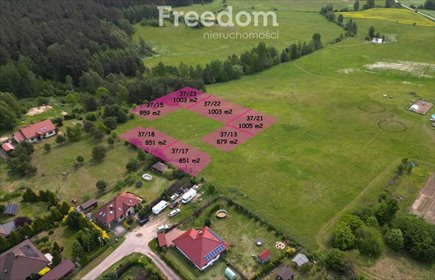 działka na sprzedaż 1003m2 działka Różnowo