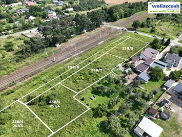 działka na sprzedaż 800m2 działka Piotrków Trybunalski, Graniczna