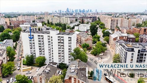 Cicha kawalerka z loggią i aneksem sypialnym mieszkanie Warszawa, Praga-Północ, Wołomińska