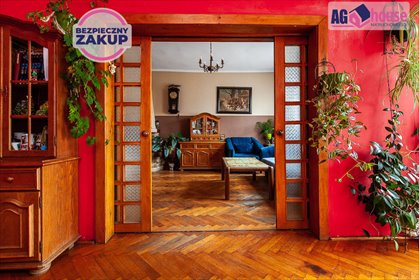 Przestronne 86 m² w kamienicy z kominkiem i balkonem mieszkanie Pruszcz Gdański, Grunwaldzka