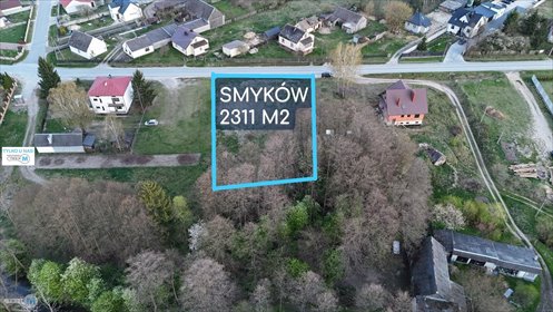 Działka bud.-rolna 2311 m² z mediami, Smyków, Daleszyce działka Daleszyce, Smyków, Smyków