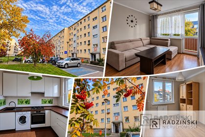 Polecam 3-pokojowe mieszkanie 49 m² z balkonem w Gorzowie mieszkanie Gorzów Wielkopolski, Tadeusza Kościuszki