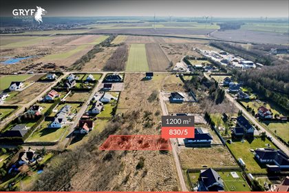 Zapraszam do obejrzenia działki 1200 m² w Kobylnicy działka Kobylnica, Jabłoniowa