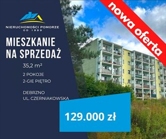 mieszkanie na sprzedaż 35m2 mieszkanie Debrzno, Czerniakowska