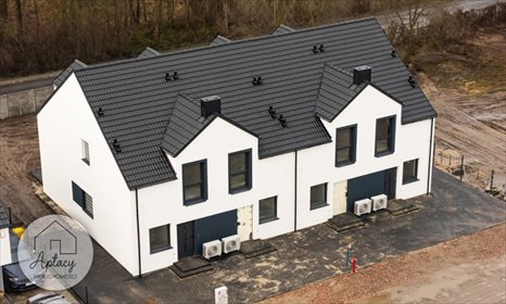 Dom bliźniak z możliwością wykończenia pod klucz, 89,7 m2 dom Szczytniki, Choinkowa