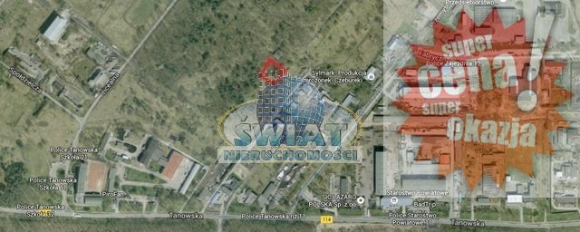 działka na sprzedaż 1840m2 działka Police