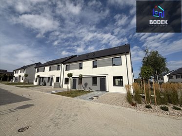 Nowoczesny dom w Księginicach, 4 pokoje, gotowy do wykończenia dom Księginice, Księginice, Sadowa